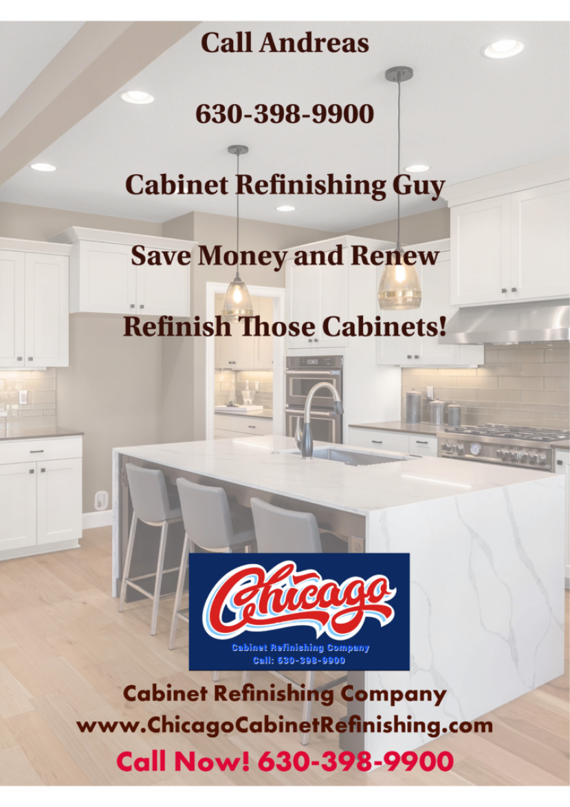 Chicago Cabinet Refinishing Company ☎️ 630-398-9900