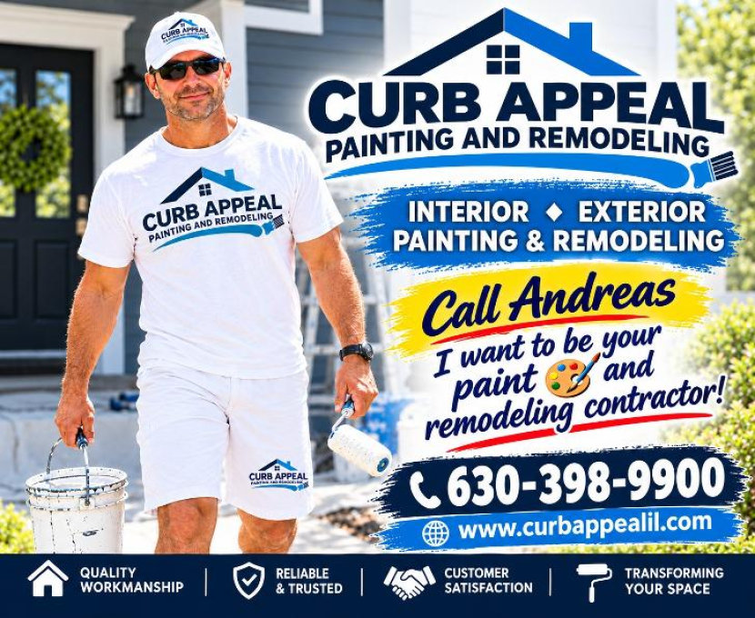 Curb Appeal Services © | Painting Contractors - Remodeling Contractors - Wheaton IL. - Illinois